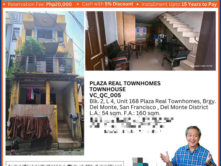 Townhouse in Plaza Real Townhomes Quezon City