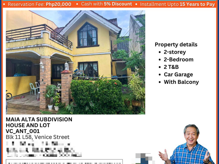 HOUSE AND LOT IN MAIA ALTA ANTIPOLO FOR AUCTION