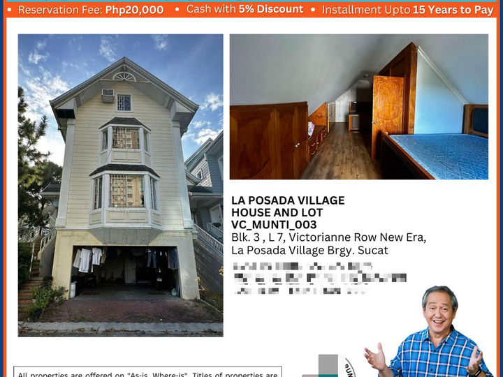 La Posada Village Victorianne Row Brgy Sucat Muntinlupa