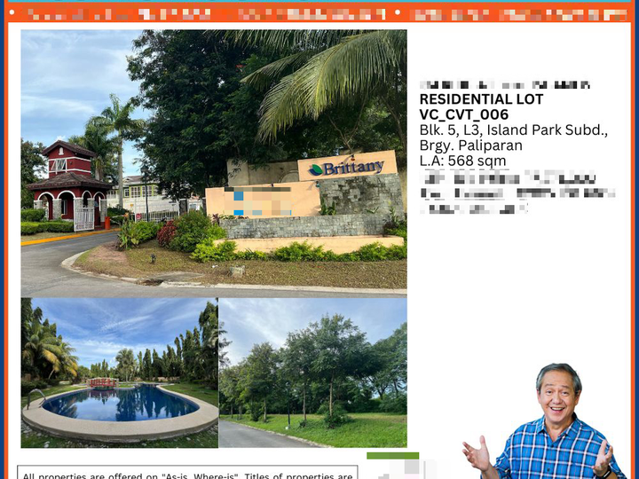 Residential Lot in CARIBE AT THE ISLANDS Island Park Subdivision Dasmarinas, Cavite