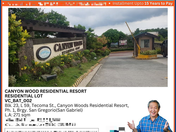 Foreclosed Residential Lot in Canyon Wood Residential Resort - Mega Tagaytay