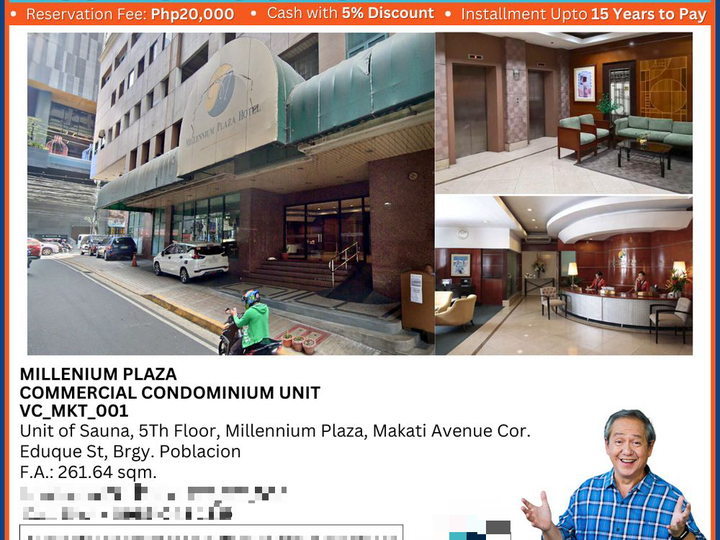 Commercial Condominium Unit at Millenium Plaza Makati City