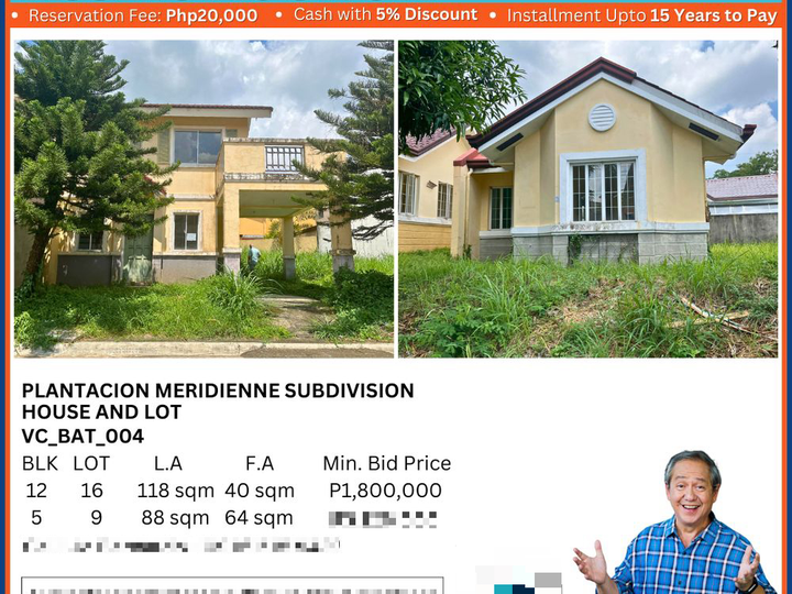 2 House and Lot at Plantacion Meridienne Subdivision