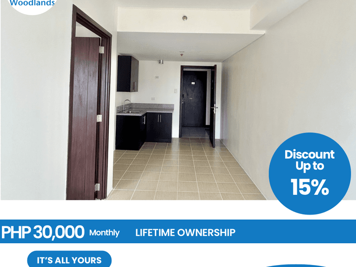 Ready For Occupancy 22.60 sqm Studio type Residential Condo Rent-to-own