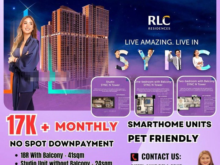 Affordable Pre-Selling Pet Friendly COndo For Sale in Pasig @ SYNC