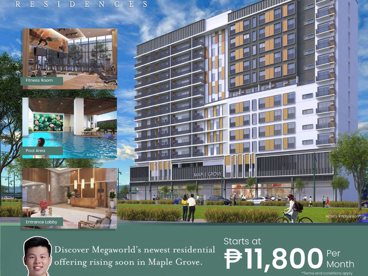 Maple Park Residences: Preselling 30sqm condo in General Trias Cavite
