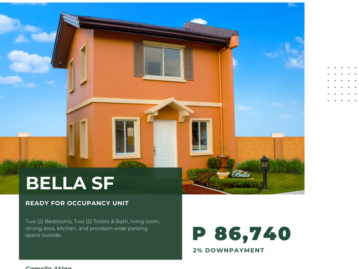 2-bedroom-Bella_Single Detached House For Sale in Numancia Aklan