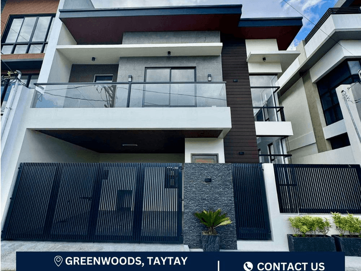 2-Storey, 4 Bedroom House in Greenwoods, Taytay