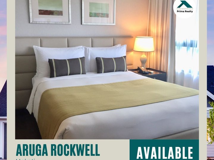 Aruga Apartment by Rockwell 2 Bedroom Condo Unit For Sale in Makati [Condo 🏙️] (January 2022) in