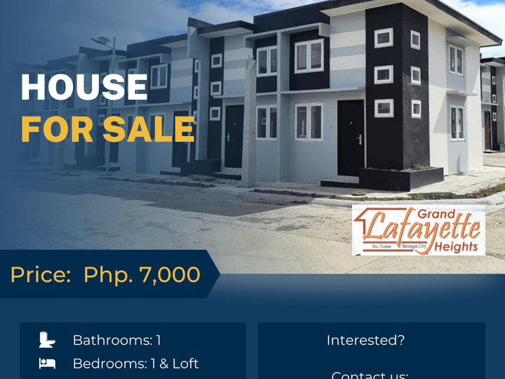 RFO / Pre-Selling Loftable Townhouse near FPIP Santo Tomas Batangas