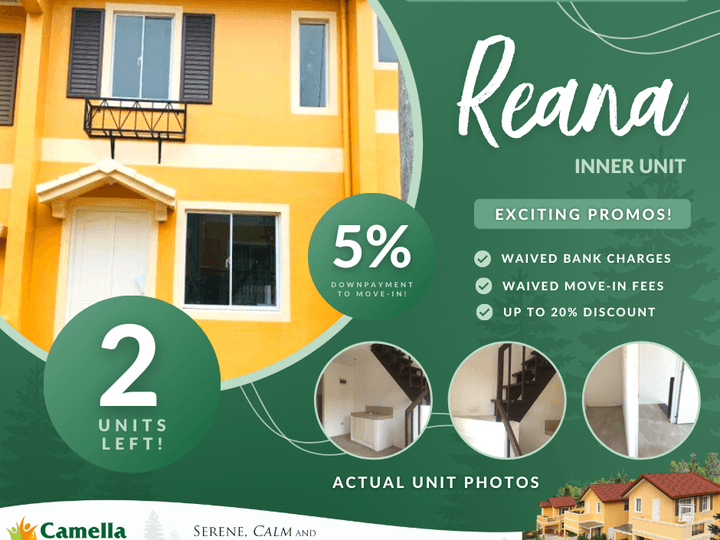 HOUSE AND LOT FOR SALE! 2 BEDROOM UNIT IN TRECE MARTIRES CAVITE