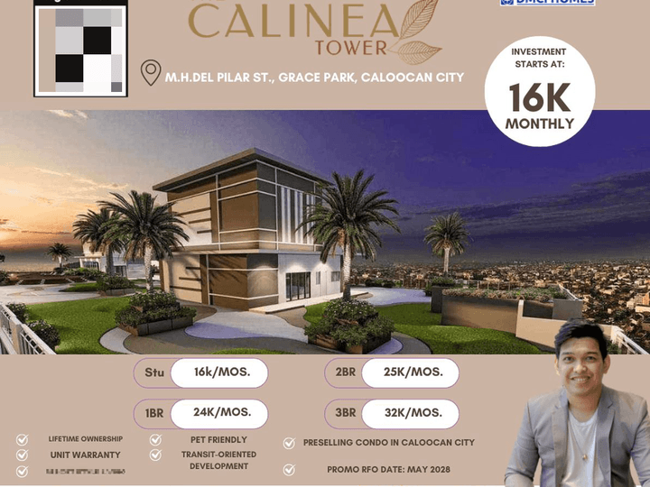 EXTENDED PROMOTHE CALINEA TOWER by DMCI Homes in Caloocan