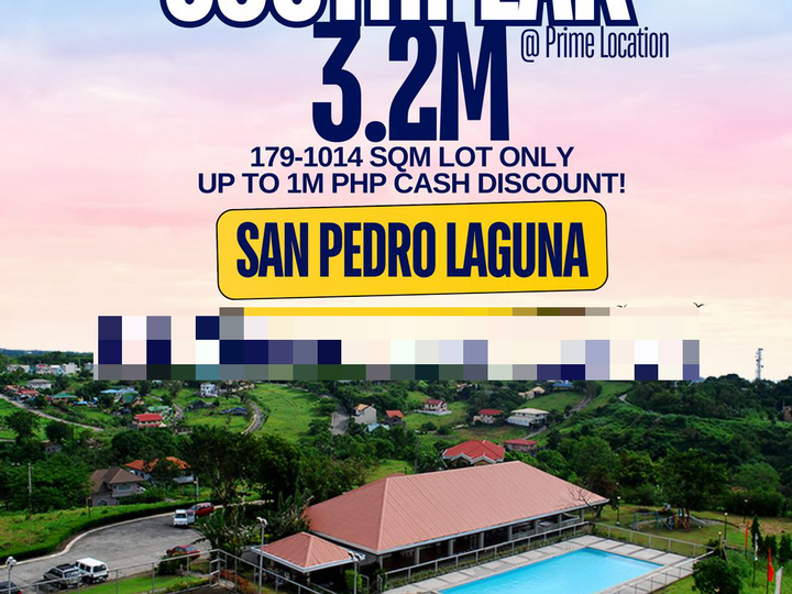 FILINVEST Lot Only / House & Lot in San Pedro Laguna - Instahomes Discounts w/ Extended Downpayment