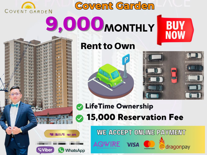 Ready For Occupancy 12.00 sqm Parking Slot Condo For Sale in New Manila Quezon City