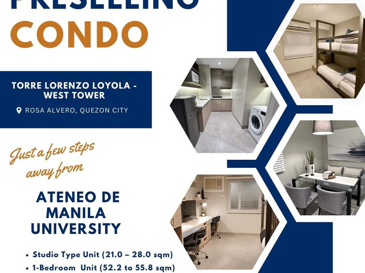 Torre Lorenzo Loyola West tower  52.15sqm 1BR (Preselling)