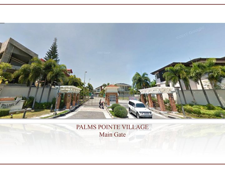 Palms Pointe Village Alabang Lot for Sale