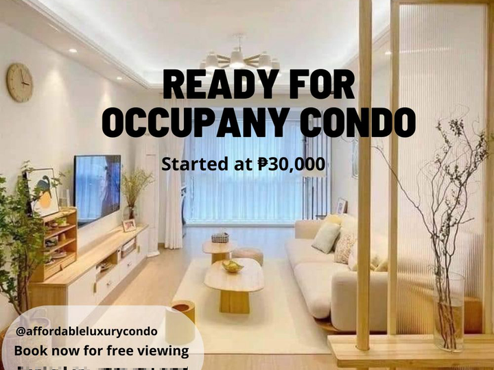 48.20 sqm 2-bedroom 2 bathroom Condo For Sale in New Manila Quezon City / QC Metro Manila