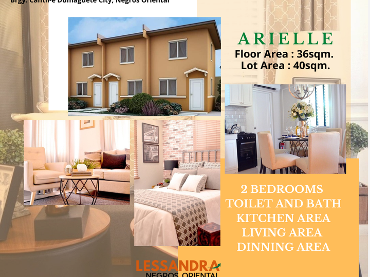 Ready For Occupancy Arielle Townhouse in Dumaguete