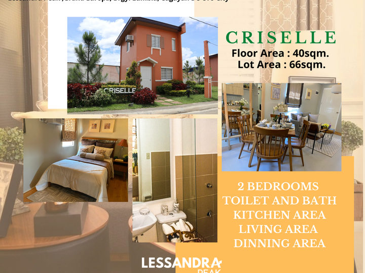 Affordable House and Lot  in Lessandra Cagayan De Oro