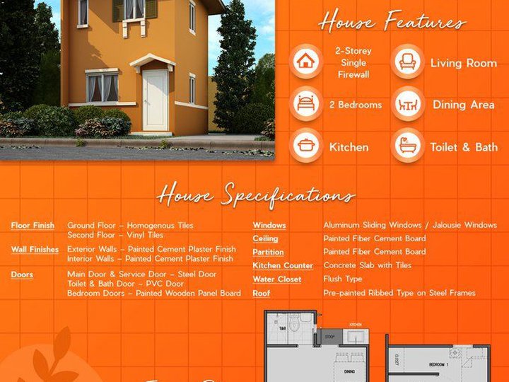 Ready For Occupancy 2-bedroom Single Detached House For Sale in San Jose Nueva Ecija