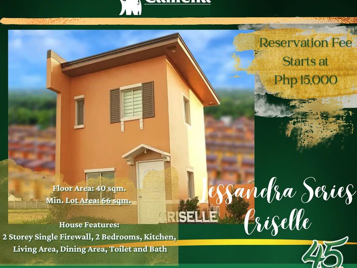 AFFORDABLE HOUSE & LOT FOR PINOY FAMILY READY TO MOVE-IN(21K DP)