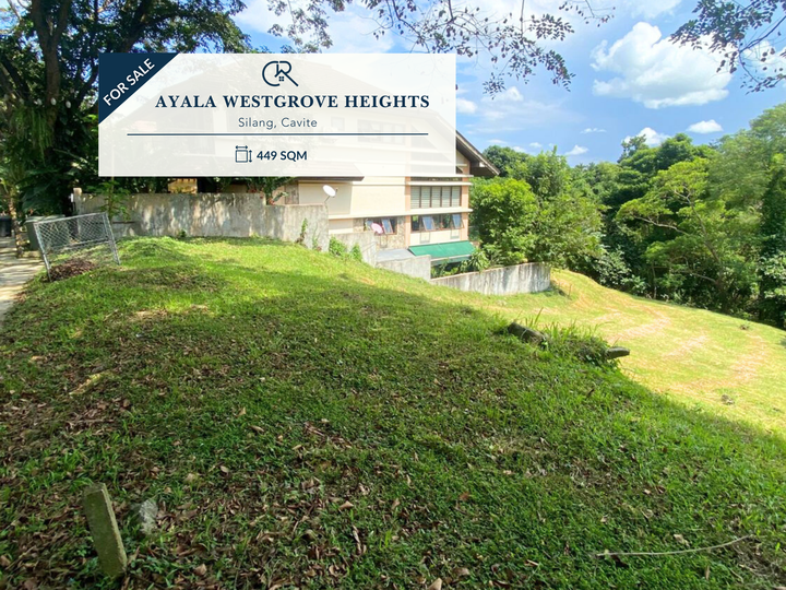 For Sale Residential Lot in Ayala Westgrove Heights Silang, Cavite