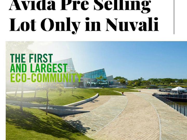 Pre-selling 181sqm Lot For Sale in Nuvali, Laguna- Averdeen Estates