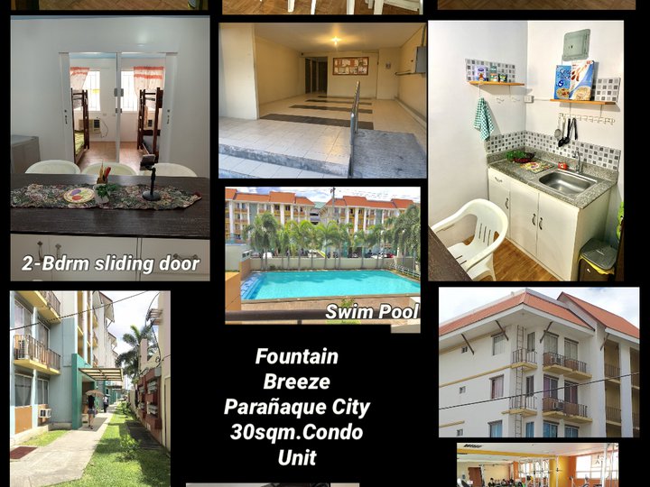 30.00 sqm 2-bedroom Condo For Sale in Sucat, Parañaque Metro Manila