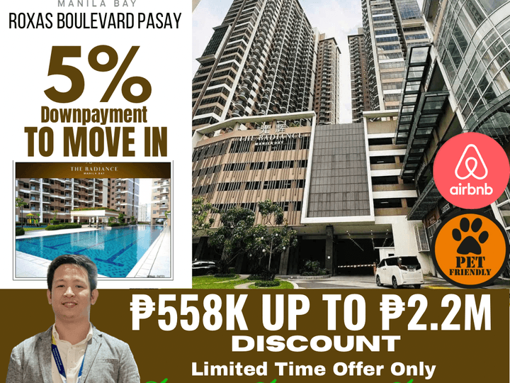 1BR at Radiance Manila Bay with 10% Promo Discount