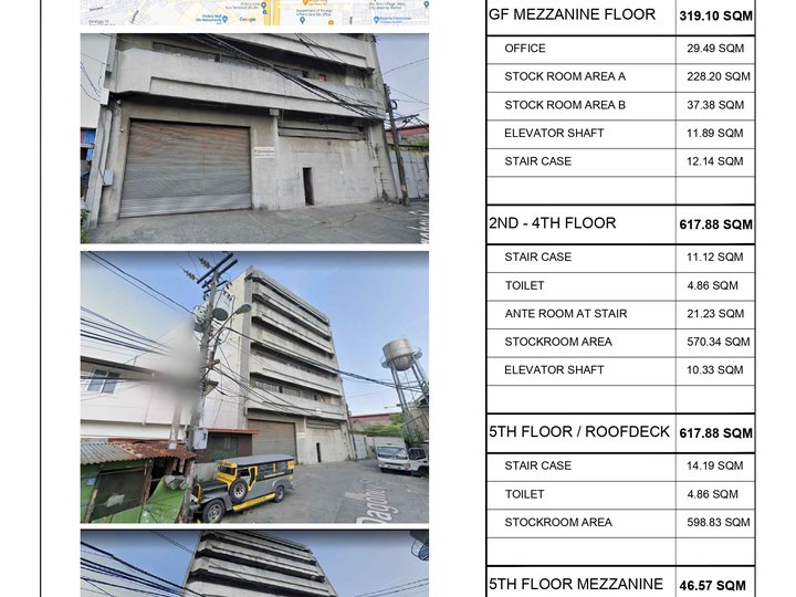 For Long Term Lease: Office/Warehouse Building in Caloocan City