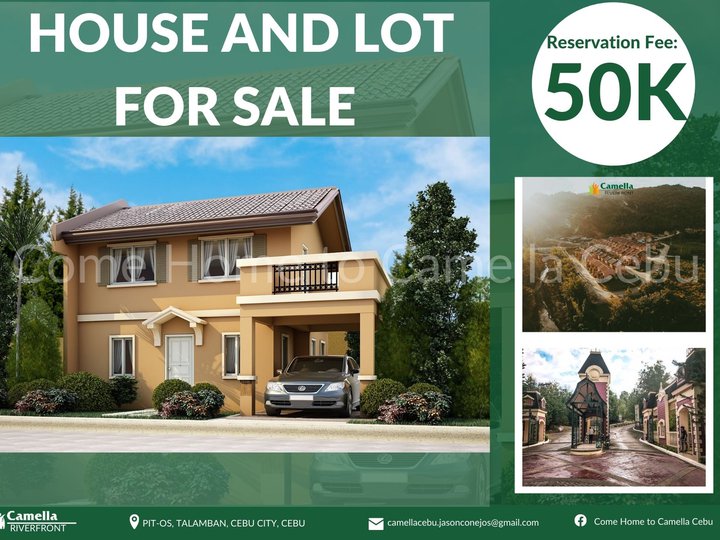 2 STOREY WITH 5 BEDROOMS HOUSE AND LOT IN CAMELLA CEBU