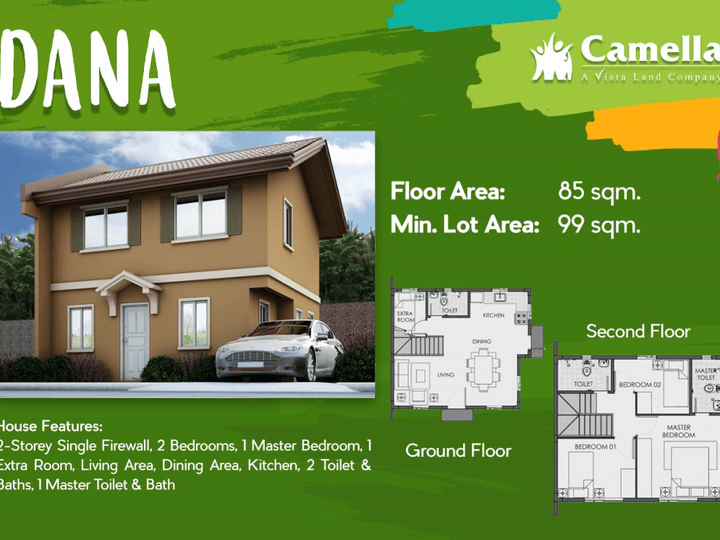 Come home to your own private place in Camella Prima Koronadal !555
