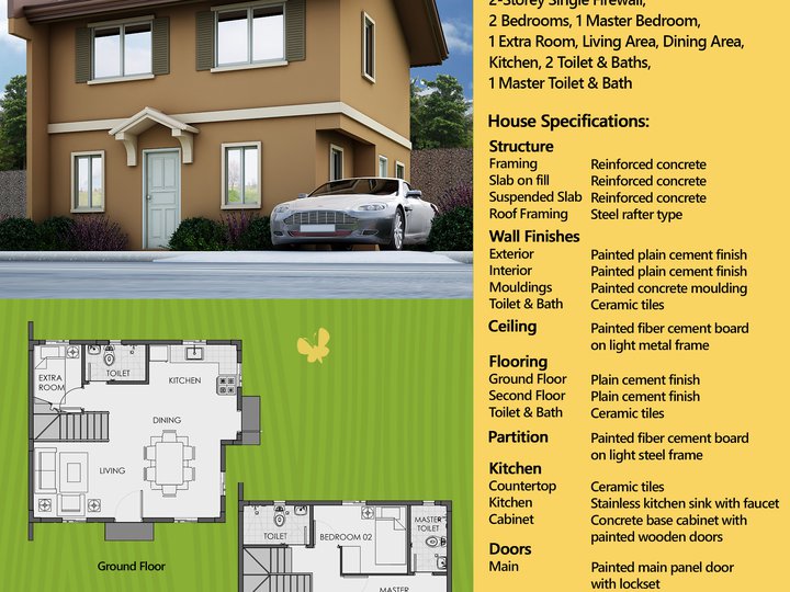 A Pre-selling 4-bedroom Single Attached House For Sale in Tuguegarao
