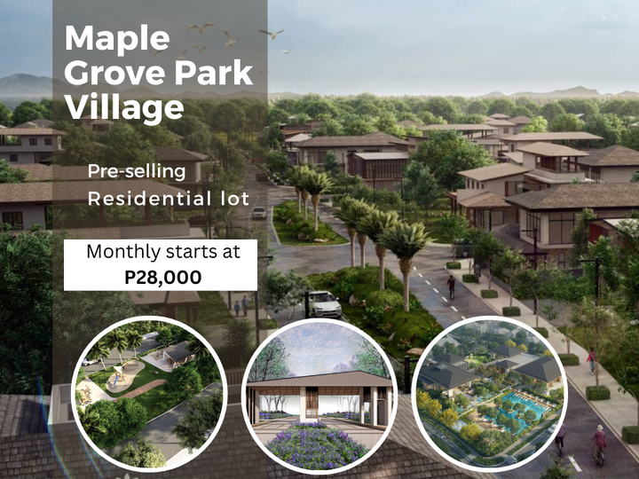 NO DOWNPAYMENT WITH 0% INTEREST |PRE-SELLING LOT DESIGNED BY WATG