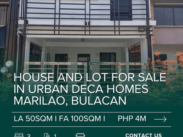 Newly Renovated Townhouse for Sale in Marilao, Bulacan