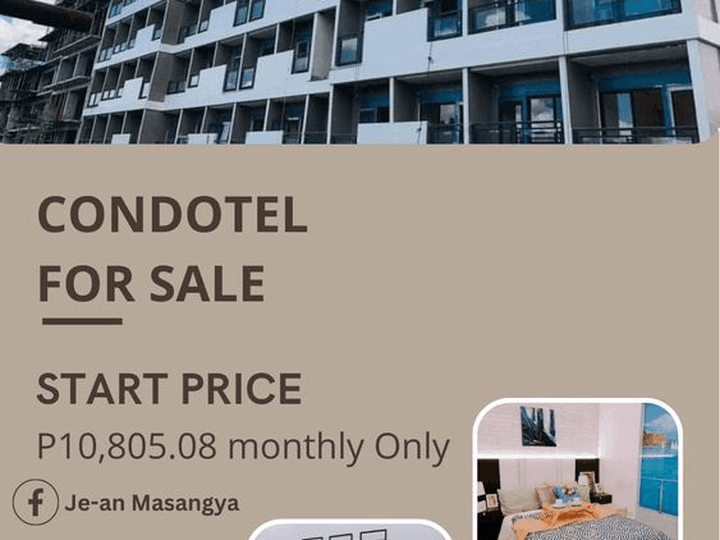 22.00 sqm 1-bedroom studio unit pre-selling condotel at Tagaytay