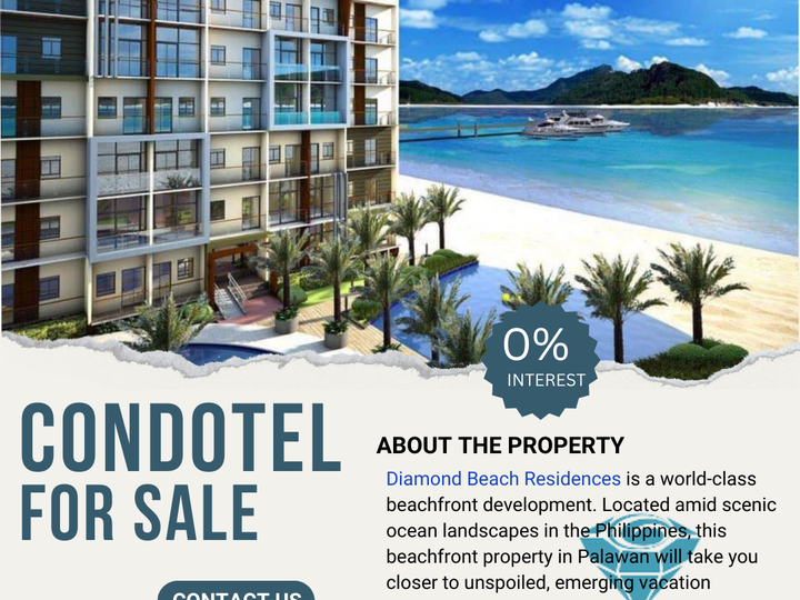 Pre-selling 31.00 sqm 1-bedroom Condotels For Sale in Puerto Princesa