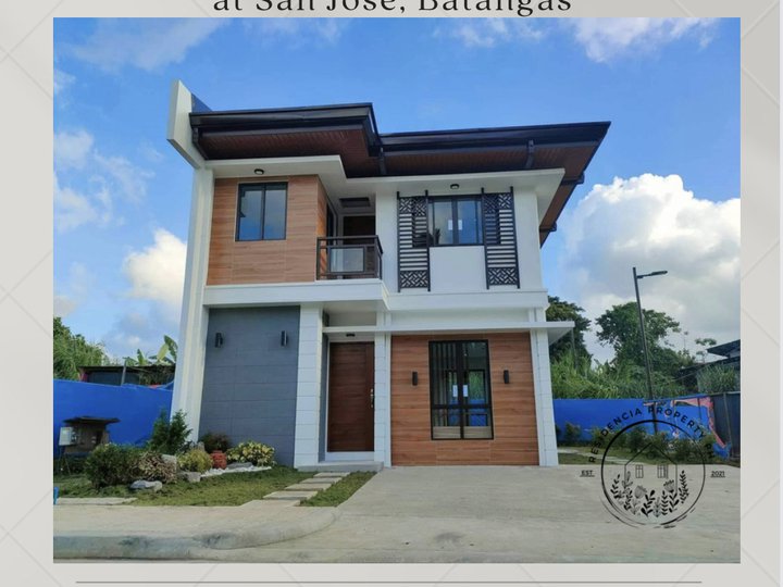 3-bedroom Single Attached House For Sale in San Jose Batangas
