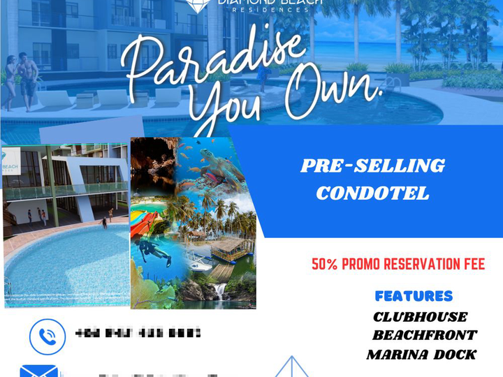 Pre-selling 30.38 sqm 1-bedroom Condotel For Sale in Puerto Princesa