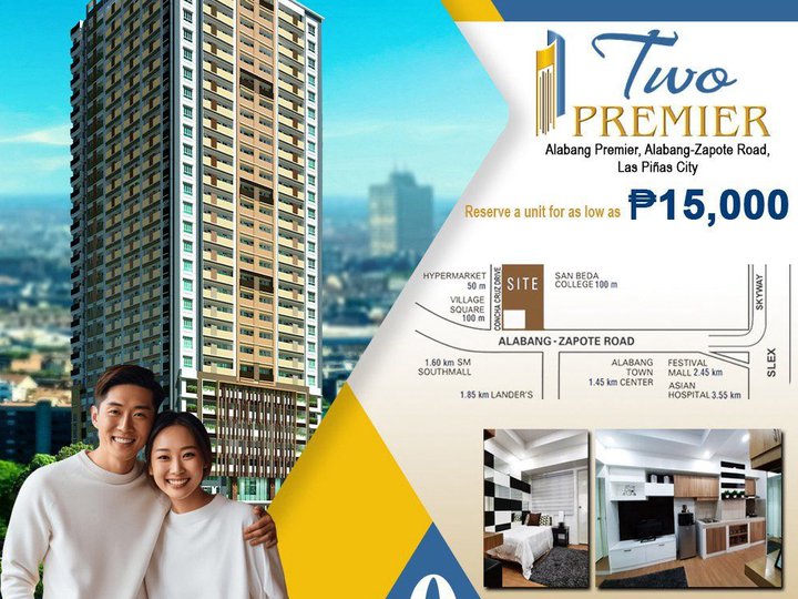 Two Premier Preselling Condominium at Alabang Premier (Studio, 1&2BR)