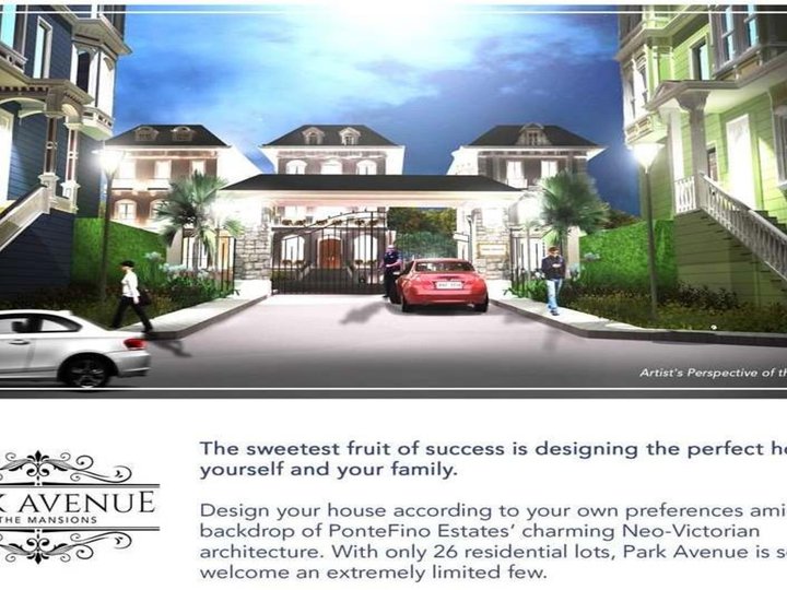 Park Avenue Pontefino 162 sqm Residential Lot For Sale in Batangas City