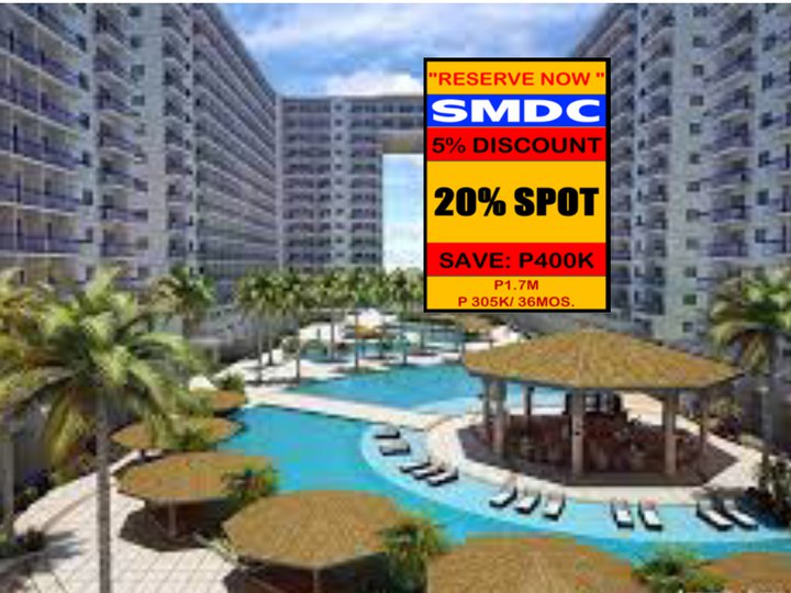 SHELL RESIDENCES Condo FOR SALE in SMDC Mall Of Asia Pasay City