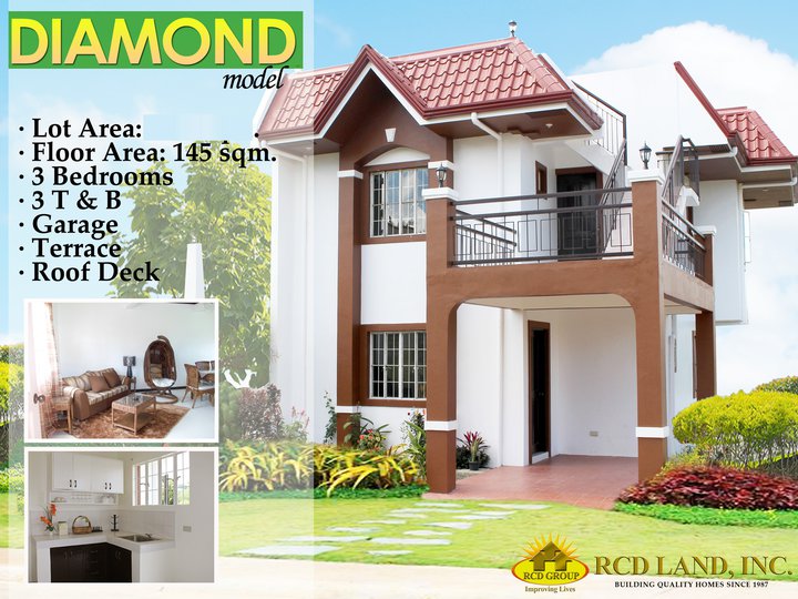 RFO 3-bedroom Single Detached House in Silang Cavite with Roof Deck