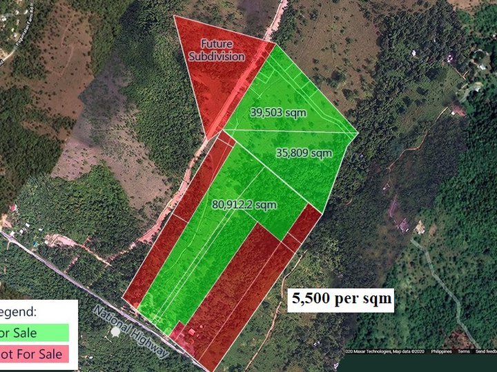 Fully titled 15.6 hectare commercial land near Coron Town, Palawan