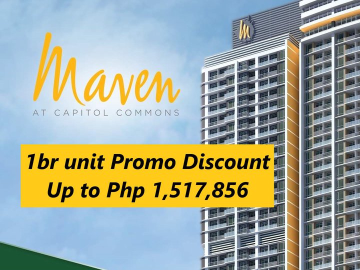 1-bedroom Condo For Sale 51.00 sqm  in Ortigas Pasig Metro Manila
