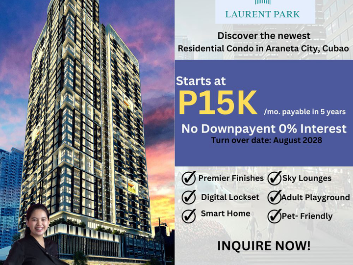 Pre-selling Condo in Araneta City for as low as 15k/month