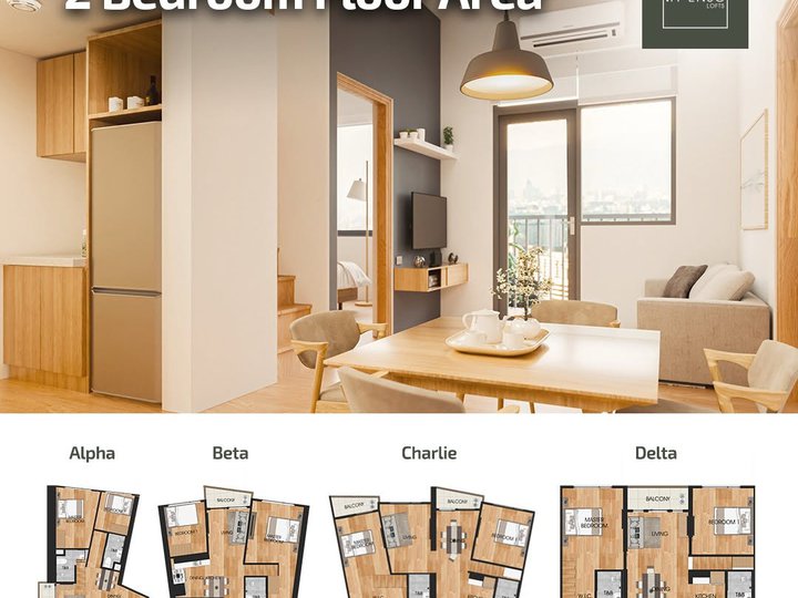 50.08 sqm 2-bedroom Alpha Unit Apartment at My Enso Loft by PH1 World Developer in Quezon City