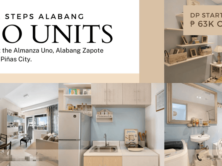 Studio Condo For Sale in Alabang Steps Alabang