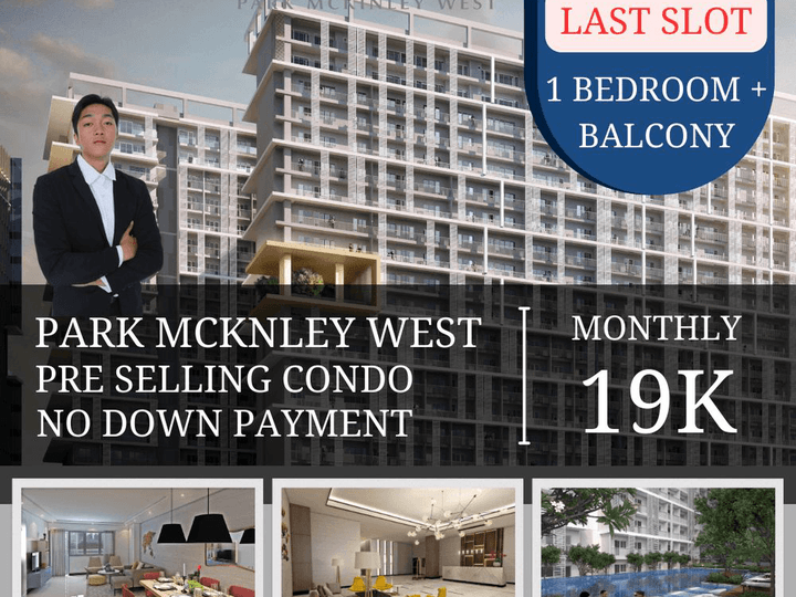 Mckinley West Lasr 1BR Slot - Pre-selling condo | Property Investment