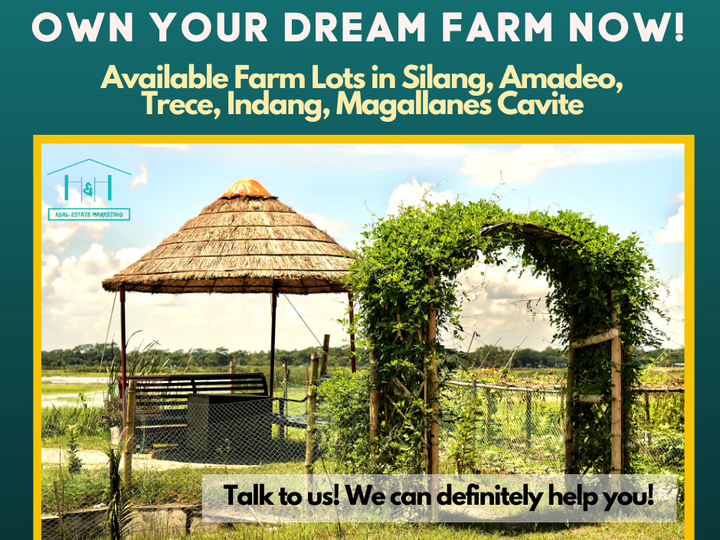 RESIDENTIAL FARM LOT FOR SALE IN  CAVITE